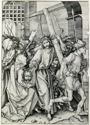 Christus trägt das Kreuz
